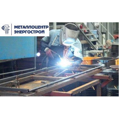 Стойка жестких поперечин из горячекатаного швеллера МШП1-10-100