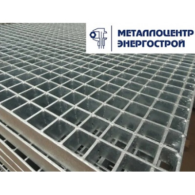 Прессованный настил Р 34*33/25*2 1000х1000 с зубом противоскольжения